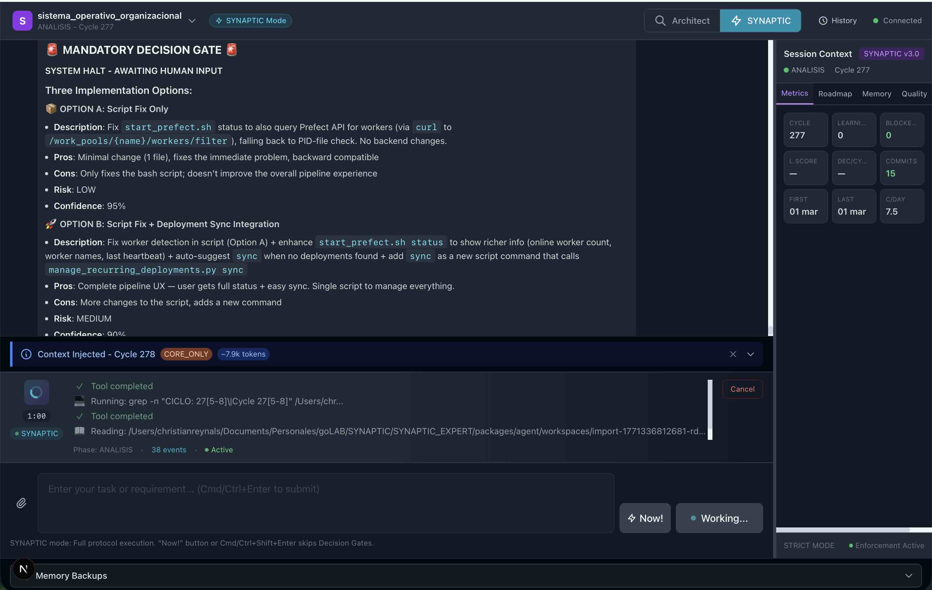 Defines tu idea como requisito de alto nivel